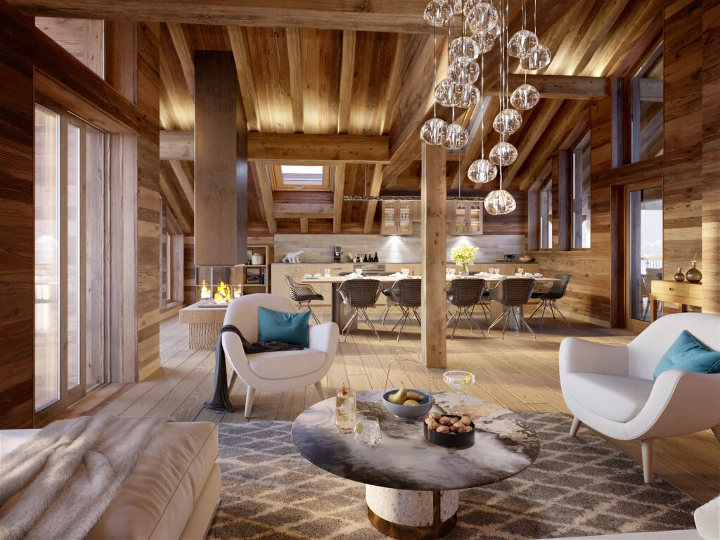 salon chalet alpeximmo
